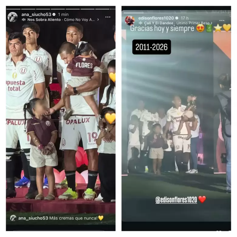 Ana Siucho comparte tiernas fotos de Edison Flores con sus hijas.