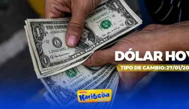 Precio del d�lar hoy, 27 de enero.