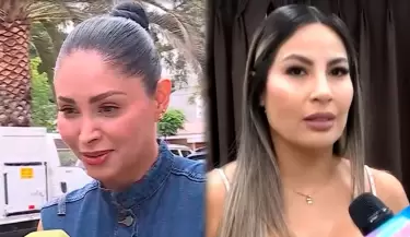 Pamela Franco pone l�mite tras comentario de Pamela L�pez sobre su descendencia.