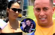 Pamela L�pez molesta con Cueva porque le neg� entrada a su hijo para ver a Messi: "Es fan"