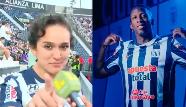 Daniela Darcourt revela su rol en llegada de Adv�ncula a Alianza Lima.
