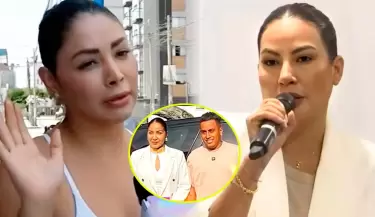 Pamela Franco tras insinuaci�n de Pamela L�pez sobre Cueva y abogada