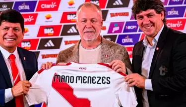 Mano Menezes es el nuevo DT de la selecci�n peruana
