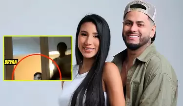 Samahara Lobat�n y Bryan Torres son captados en la misma casa