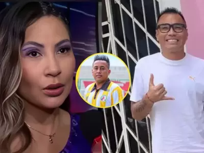 Pamela L�pez desmiente supuesta relaci�n con Tenchy Ugaz.