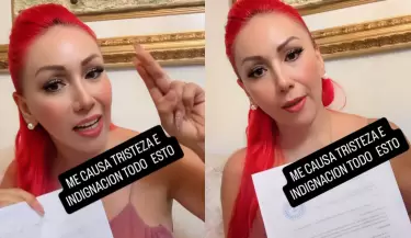 Deysi Araujo enfrenta a sus vecinos tras recibir carta notarial.