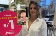 Alejandra Baigorria llora tras su pol�mica promoci�n de la segunda prenda a S/1: "Ha sido un �xito a pesar del hate"