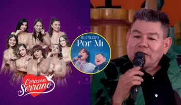 Dilbert Aguilar celebra el impacto de 'No te preocupes por m�' y agradece a Coraz�n Serrano.