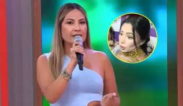Pamela L�pez encara a Pamela Franco y niega indirecta sobre su trabajo.