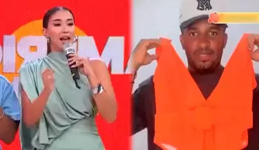 Xiomy Kanashiro explica c�mo Jefferson Farf�n termin� vendiendo ropa con ella en TikTok.