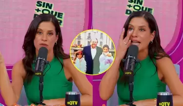 Mar�a Pia Copello se conmueve al recordar a su pap�.