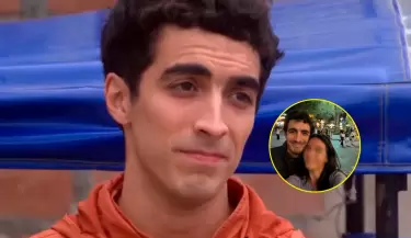 Jorge Guerra se muestra feliz junto a exactriz de AFHS, Silvana Picco.