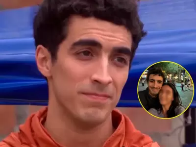 Jorge Guerra se muestra feliz junto a exactriz de AFHS, Silvana Picco.