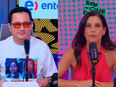 Carlos Orozco reacciona al estreno del programa de Mar�a P�a Copello.