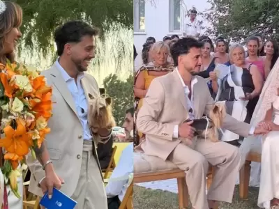 Figura de 'Combate' se cas� en total reserva y reci�n ahora muestra im�genes.