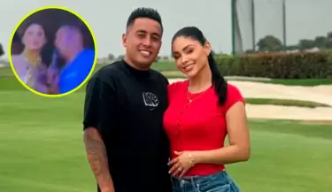 Christian Cueva viaja de Chiclayo a Lima y canta con Pamela Franco en pleno concierto.