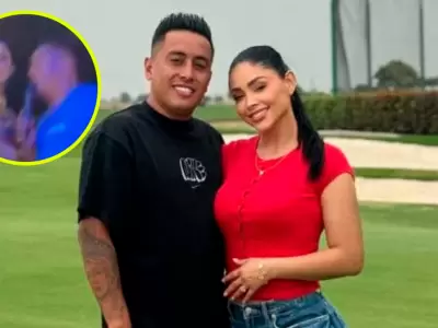 Christian Cueva viaja de Chiclayo a Lima y canta con Pamela Franco en pleno concierto.