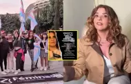 Colectivo trans convoca plant�n contra Johanna San Miguel tras pol�micos comentarios: "Alimentan el odio y la exclusi�n"