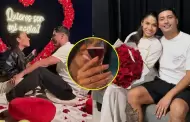 Novia de 'Churrito' Hinostroza revel� compromiso con el futbolista tras un mes de relaci�n: "Yo eleg� mi anillo"