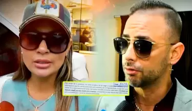Pamela L�pez manda carta notarial a Dayron Mart�n tras confesar amor�o