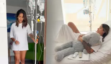 Shirley Arica internada por su delicado estado de salud