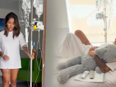 Shirley Arica internada por su delicado estado de salud