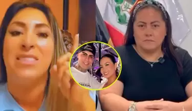 La t�a de Paul Michael sale a responder a examiga de Pamela L�pez