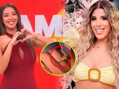 Xiomy Kanashiro opina sobre el anillo que recibi� Yahaira Plasencia