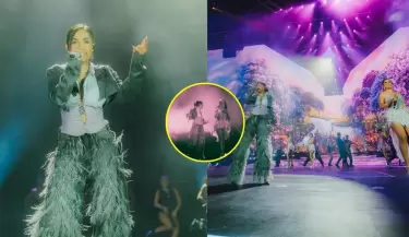 Mar�a Becerra, invitada especial en el aniversario 33 de Coraz�n Serrano.