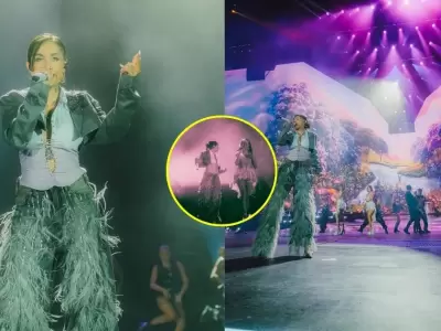 Mar�a Becerra, invitada especial en el aniversario 33 de Coraz�n Serrano.