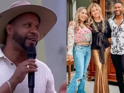 Edson D�vila defiende su decisi�n de seguir en Am�rica Hoy pese a salida de Gisela Valc�rcel.