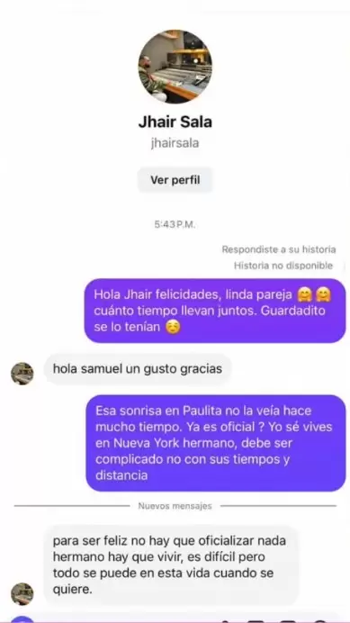 Samuel Su�rez conversa con Jhair Sala. (Q' BOCHINCHE!)