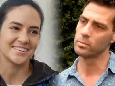 Saliente de Gustavo Salcedo afirmando estar enamorada, pero �l la niega