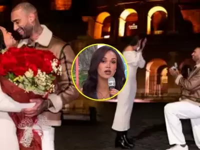 Angie Arizaga revela planes para su boda tras pedida de mano en Roma.