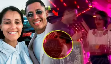 Gianluca Lapadula es ampayado con otra mujer