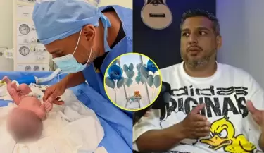 Ricardo Mendoza celebra la llegada de su primer hijo con Katya Mosquera.