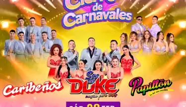 Cierre de carnavales con Caribe�os de Guadalupe, Papill�n y Son del Duke.