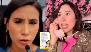 Samahara Lobat�n niega chats contra Melissa Klug y env�a carta notarial a 'La Mana'.