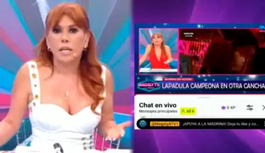 Magaly Medina saca pecho por sus 60 mil conectados en YouTube.