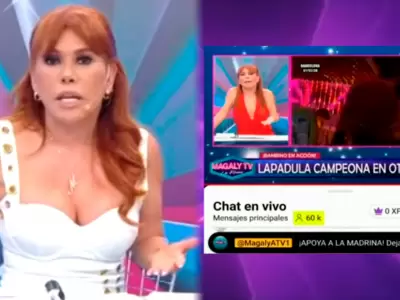 Magaly Medina saca pecho por sus 60 mil conectados en YouTube.