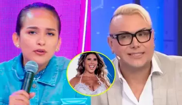 Daniela Darcourt a Carlos Cacho por preferir a Yahaira