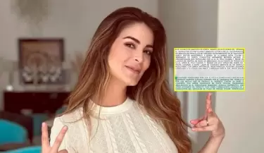 Laura Spoya protagoniza aparatoso choque y parte policial explica qu� ocurri�.