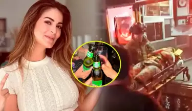 Laura Spoya confiesa que bebi� unos 'sorbos' de chela antes del accidente