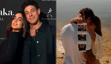 Hugo Garc�a e Isabella Ladera confirman que ser�n padres con tierna foto y ecograf�a.