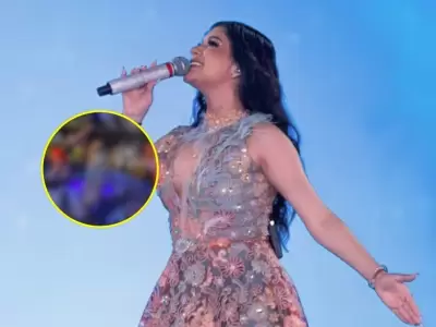 Cielo Fern�ndez sorprendi� con peculiar talento en la celebraci�n del 33 aniversario de Coraz�n Serrano.