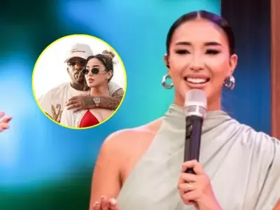 Xiomy Kanashiro celebra su primer a�o con Farf�n y confiesa su amor.