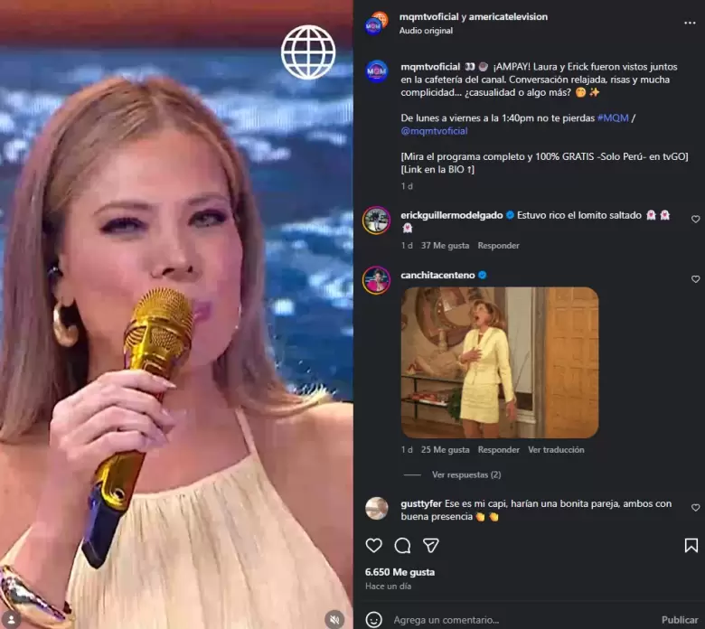 Erick Delgado coment� el video del ampay. (Captura de pantalla)