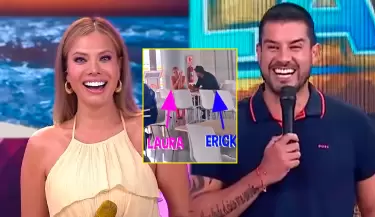 Captan a Laura Huarcayo y Erick Delgado almorzando juntos en cafeter�a.