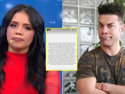 Andrea Mu�oz aclara su v�nculo con Tomate Barraza y pide perd�n.