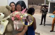 Lis Padilla se quiebra tras recibir rom�ntica serenata de su novia Tania Pinedo: "Nuestro primer San Valent�n juntas"
